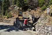 Valle e Passo di Salmurano con canalino per il Benigni in invernale-primaverile il 22 marzo 2019 - FOTOGALLERY